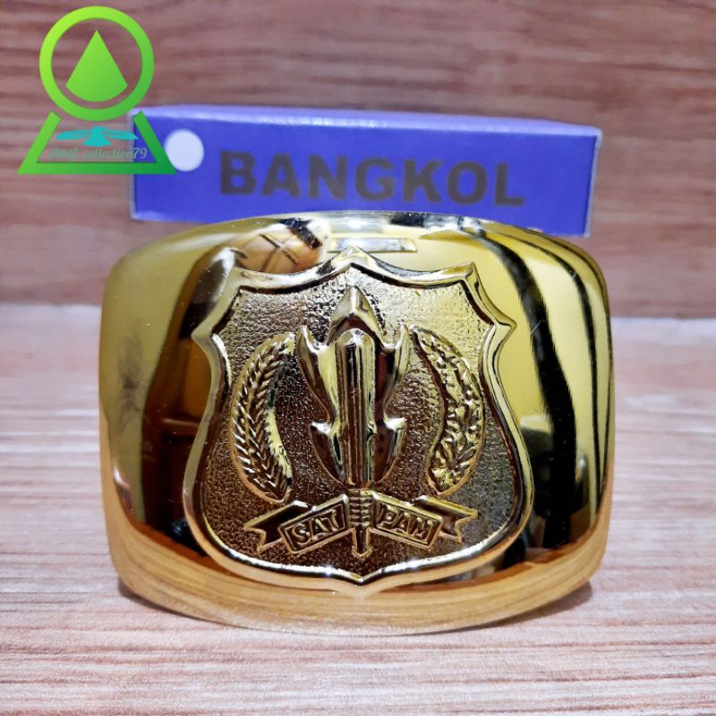 Bangkol Satpam LOIND Ikat Pinggang Security LOIND Polos