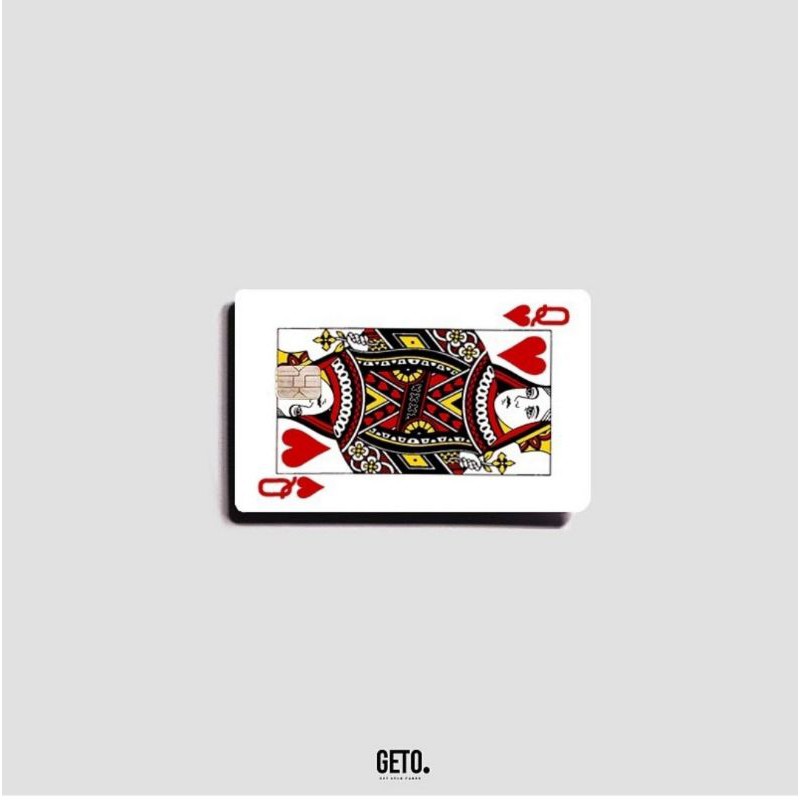 Remi Cards / Debit card sticker / GETO CARDS BALI