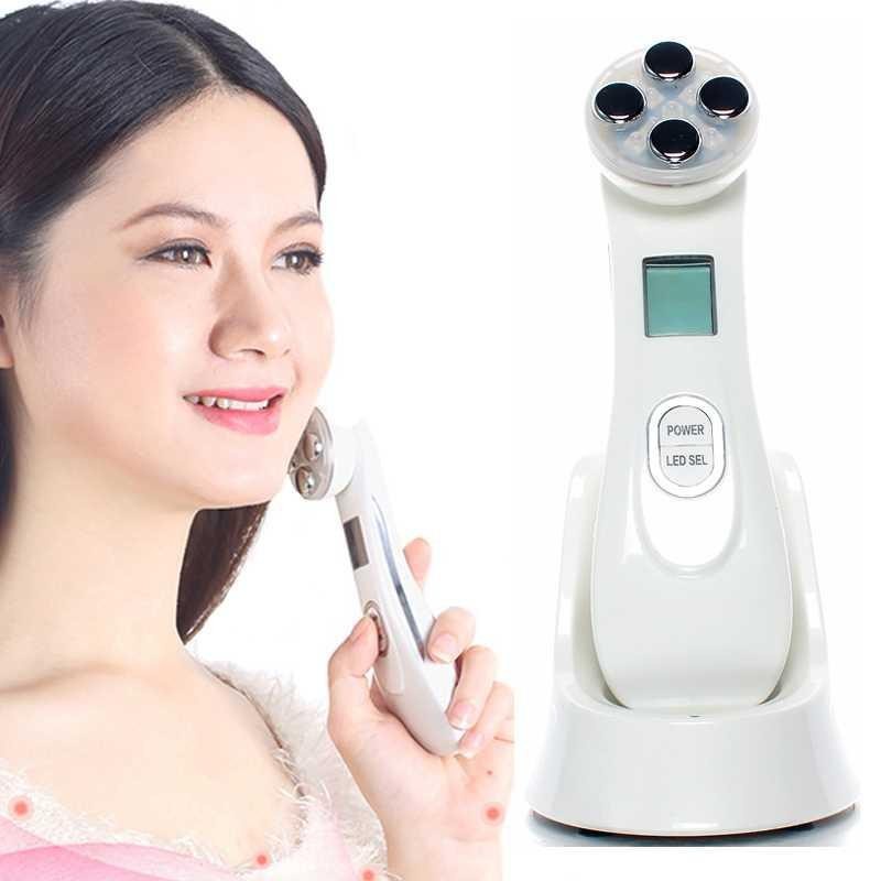 Alat Perawatan Kulit Wajah RF EMS Photon Skin Rejuvenation - 9902 - White