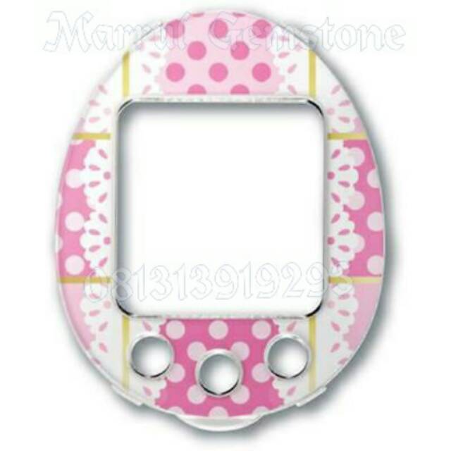 New Bandai Faceplate Tamagotchi 4u/4u+ cover pink lace style