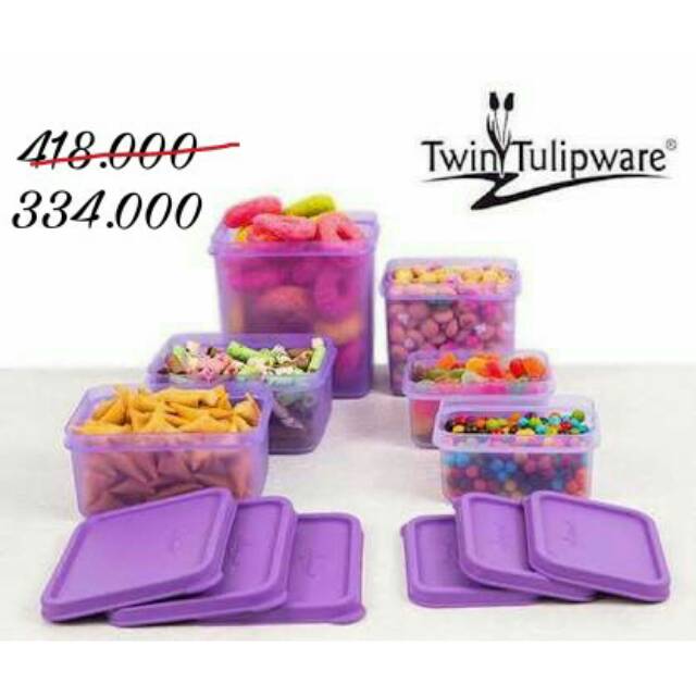 Twin tulipware