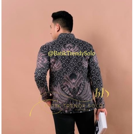 Hem  Kemeja Baju Batik Pria Cowok Laki Laki Slimfit Full Lapis Furing Lengan Panjang Lengan Pendek Original Asli Batik Jumanta Solo Laweyan Size S M L Xl XXL Bahan Katun Premium  908