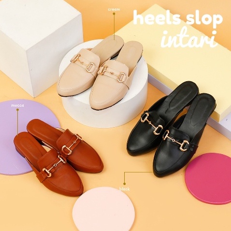 NINKYSTYLE HEELS SLOP INTARI