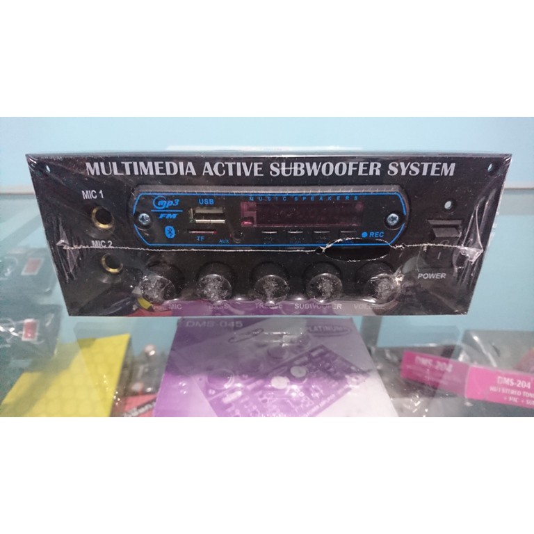 POWER SUBWOOFER SUPER BASS SPEAKER AKTIF MP3 BLUETOOTH dms 1500 rumah