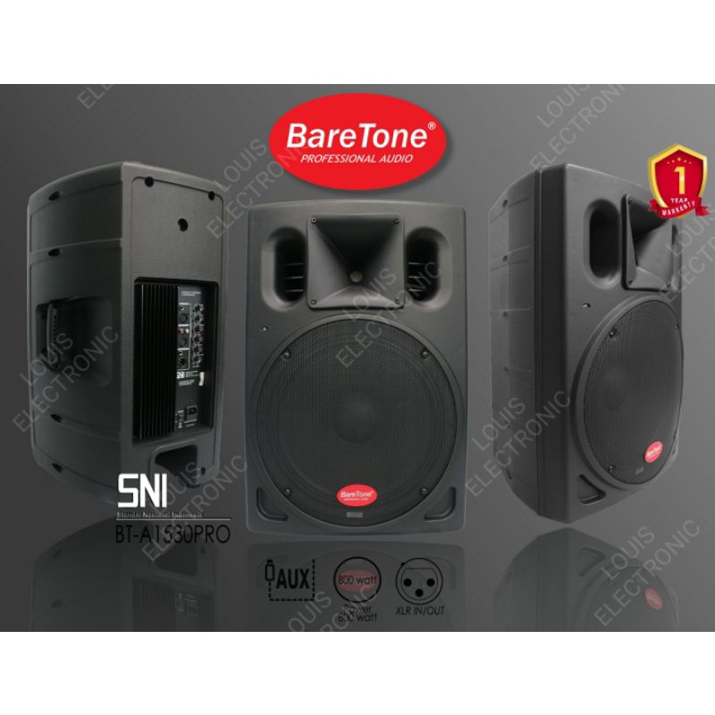 Speaker Aktif Baretone BT A1530PRO 15 inch Original A1530 Pro