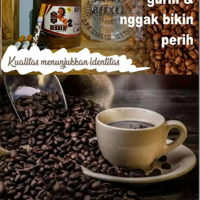 

Kopi bubuk BEKKER kemasan toples