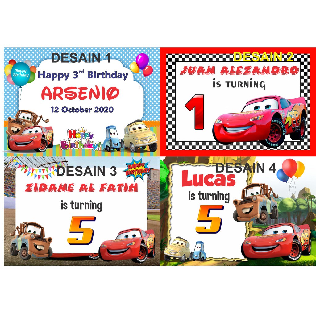 

STIKER LABEL GOODIE BAG BENTO SERI MOBIL