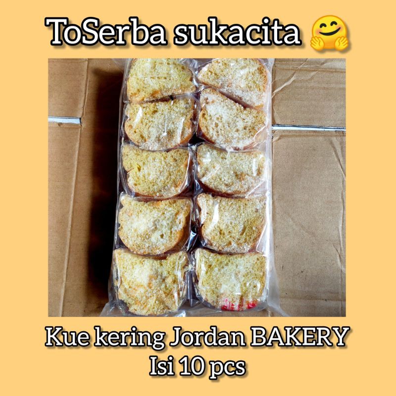 

Kue Kering Jordan BAKERY (10 pcs)(Exp 10/22)