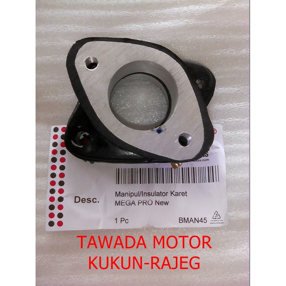 Manipool Insulator Karet Honda Megapro New Kw Super