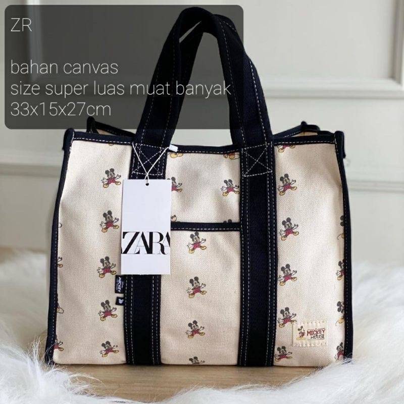 zara mickey bag original
