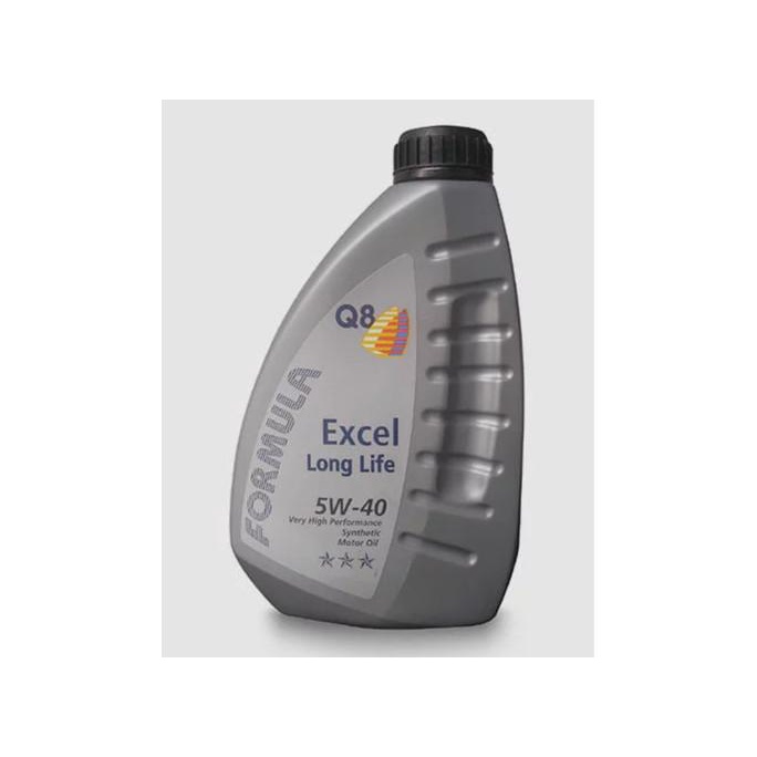 Oli Q8 Formula Excel Long Life 5W-40 5W40 1 Liter Original arttec93 Kualitas Baik