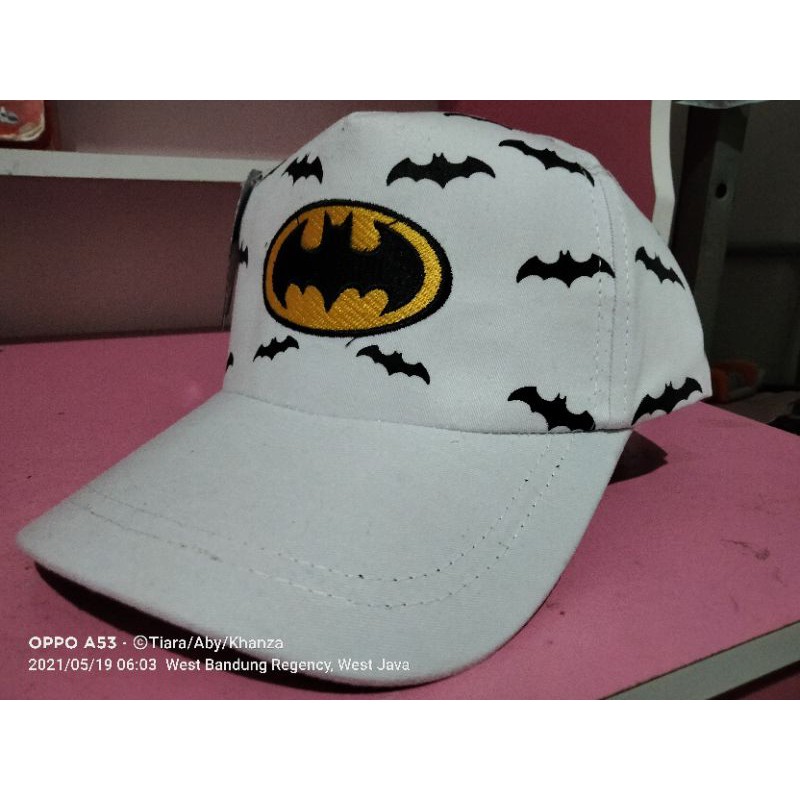 Topi Anak Base Ball Hero Logo Bordir Khanza-1