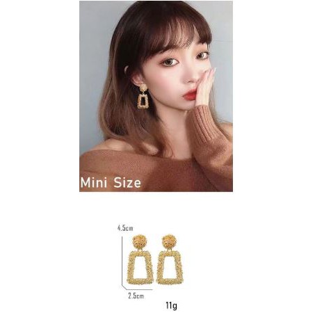 ✅COD Anting Fashion Christmas Anting Korea Emas Karat Anting Hijab Aksesoris Fashion