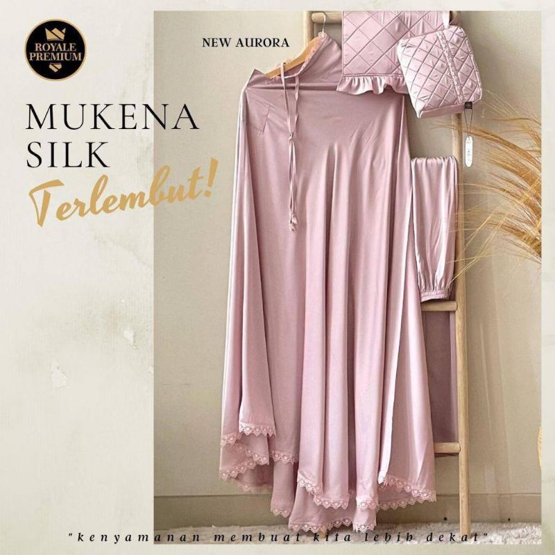 Mukena Silk Signature Maisara Premium - Aurora