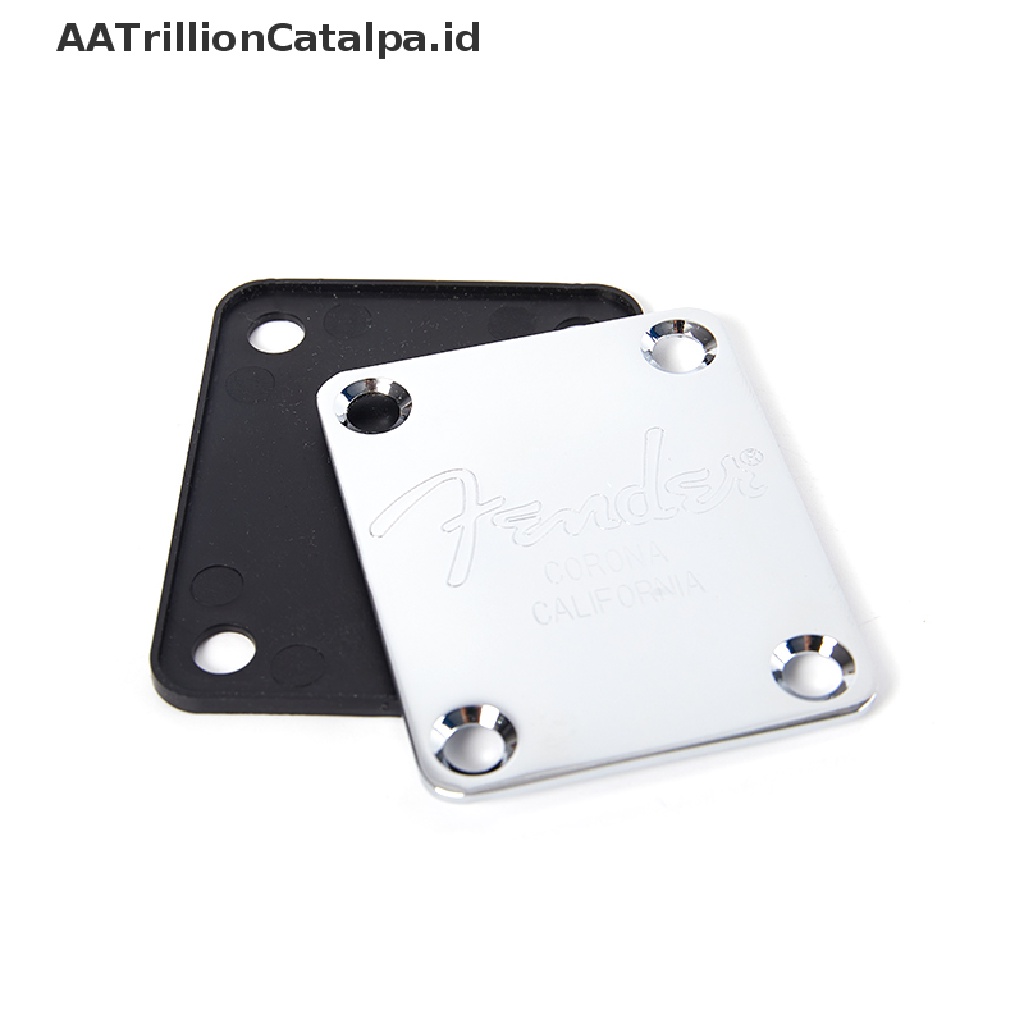 Neck Plate Fix TL Trillioncatalpa Chrome Untuk Gitar Elektrik