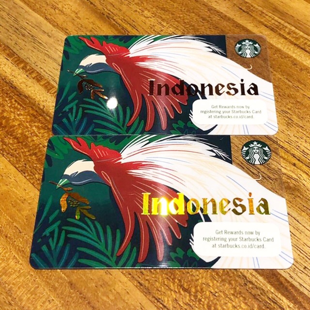 Starbucks Card Indonesia Cenderawasih New City Card