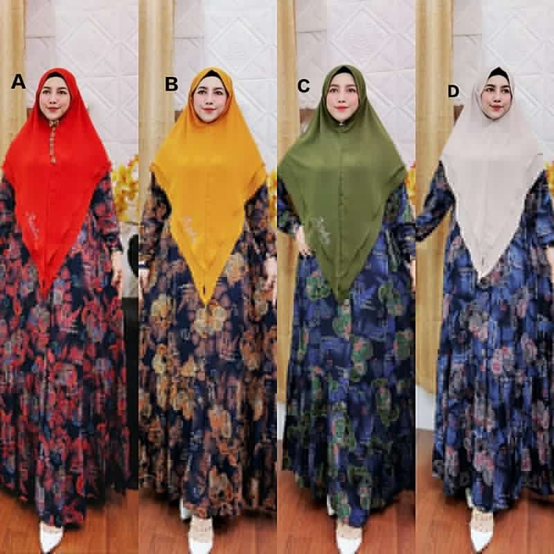 atasan balon / ALIKA SET SYARI BY AZZAHRA (READY)