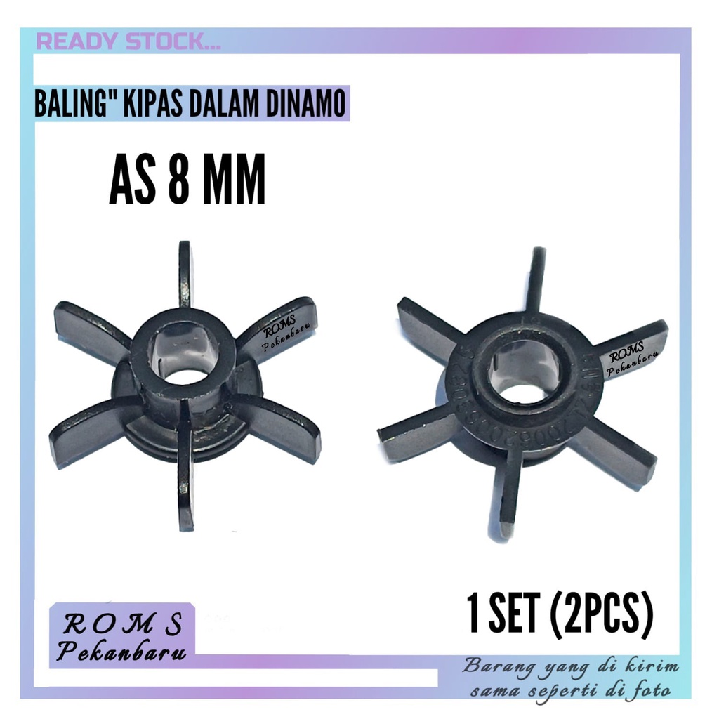 STOPPER ROTOR KIPAS ANGIN-BALING BALING ROTOR DINAMO KIPAS ANGIN 1SET
