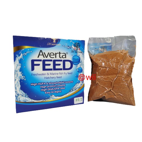 AVERTA 100 gr 100gr PELET MAKANAN IKAN BURAYAK