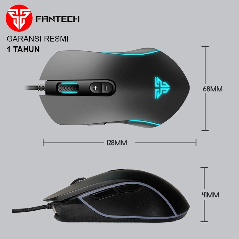 Mouse Gaming Fantech X9 THOR Macro