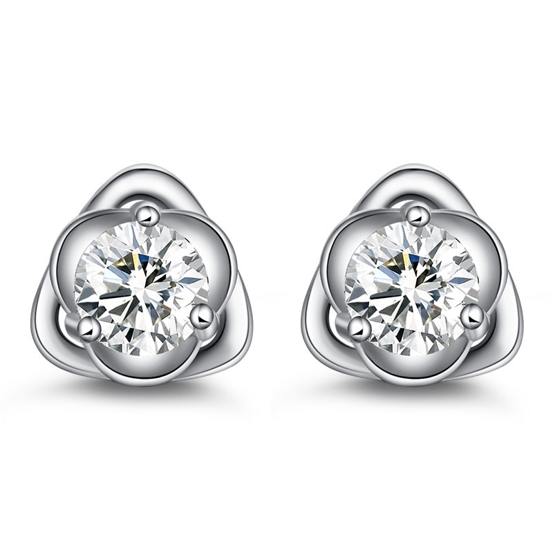 Anting Perak 925 Wanita Anting Fashion Perhiasan/Subang Telinga anting perempuan