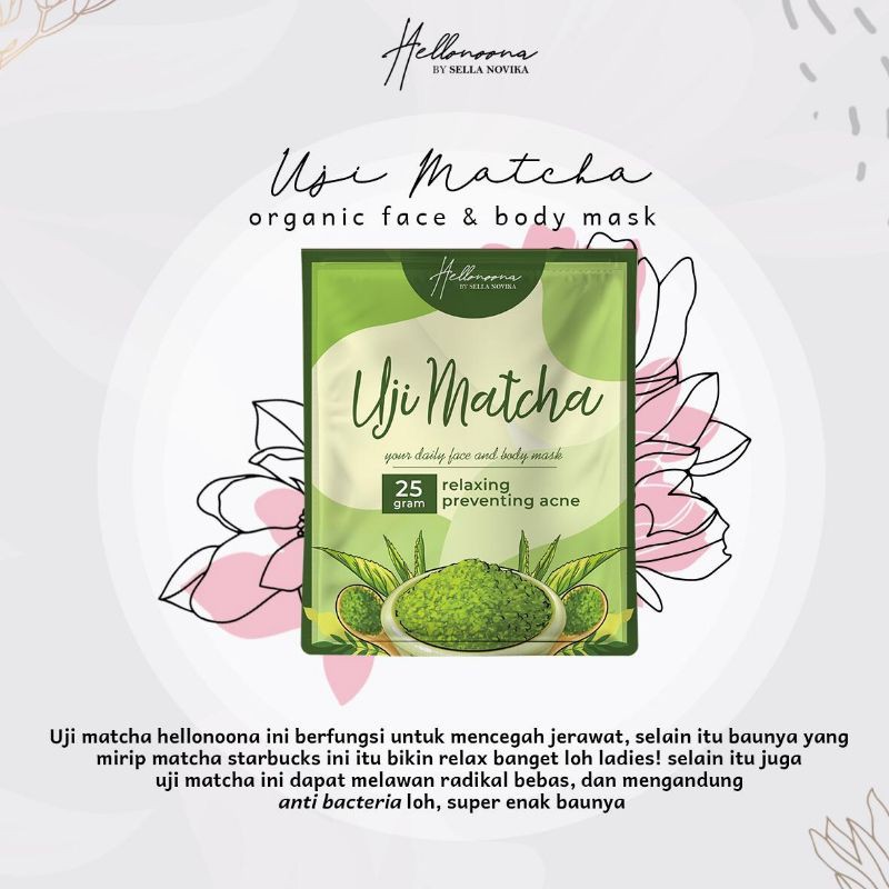 masker organik hellonoona