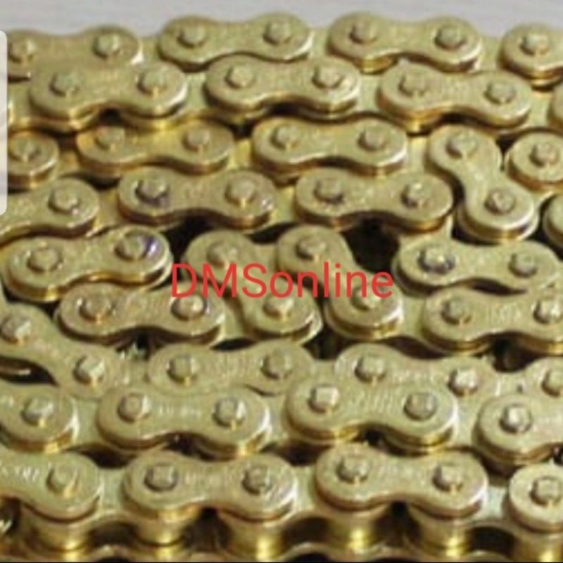 Rantai Gold 428 128 Gold Wilwood, Rantai Gold Motor