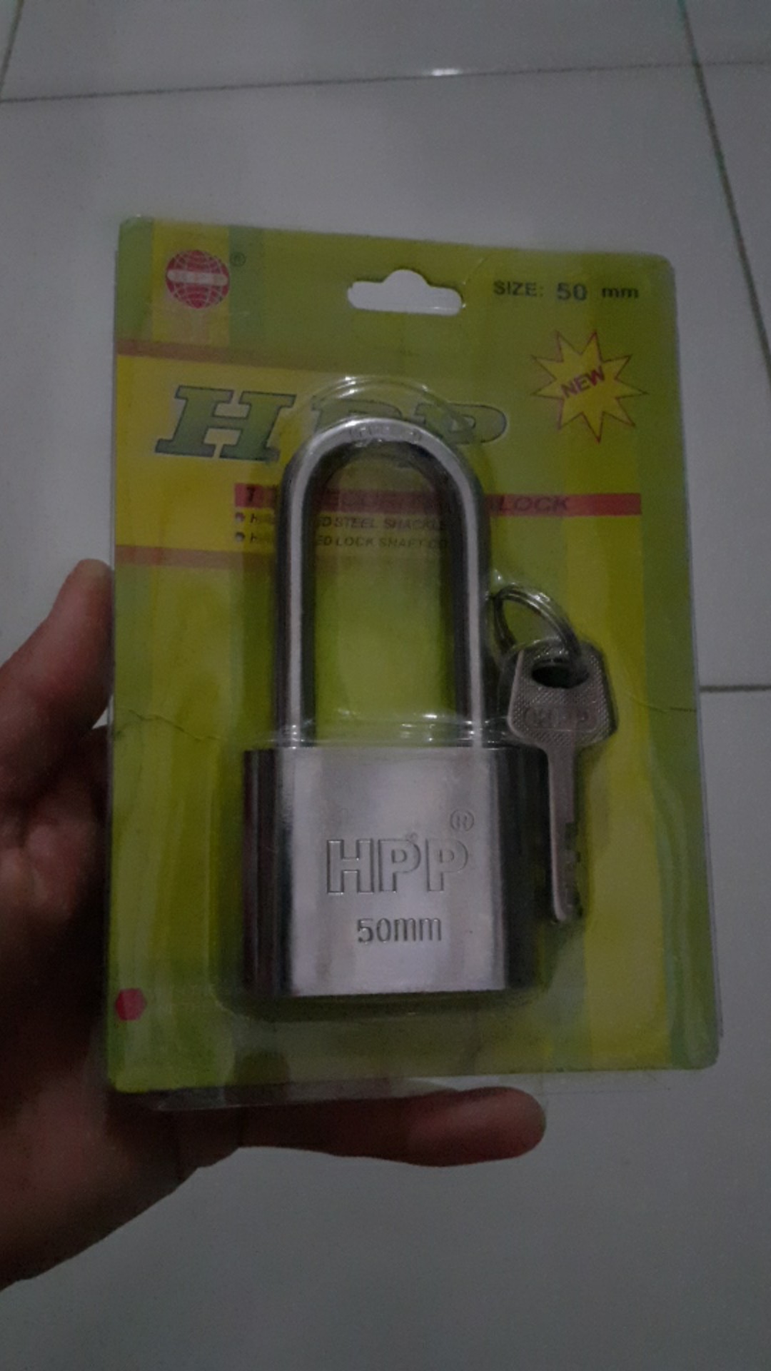 Gembok Hpp 50mm Panjang / Gembok Pintu