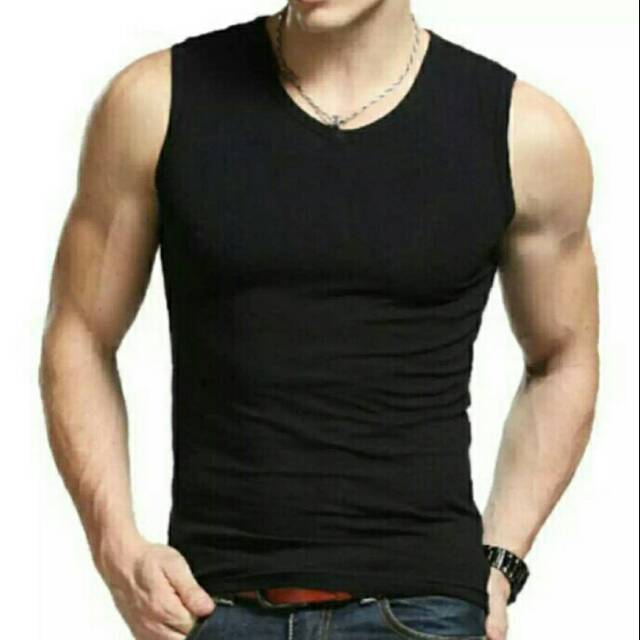 SINGLET YUKENSI KAOS DALAMAN PRIA SINGLET PRIA KAOS POLOS