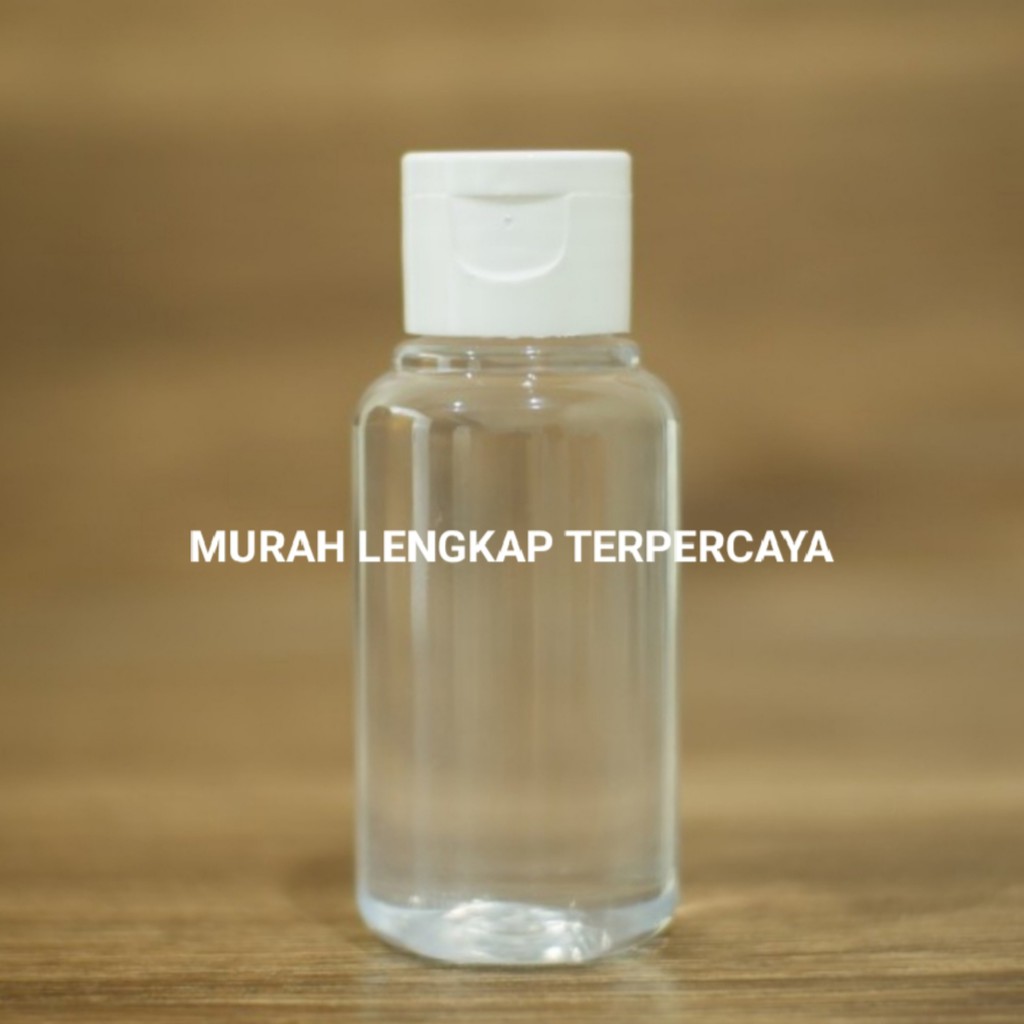 BOTOL FLIPTOP 70ML TUBULAR KOSMETIK