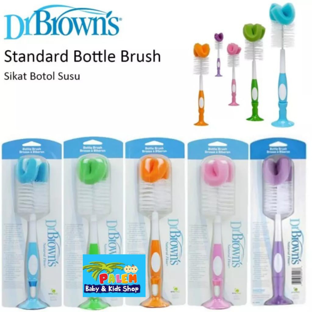 Dr brown's sikat botol susu spoon ac023/700