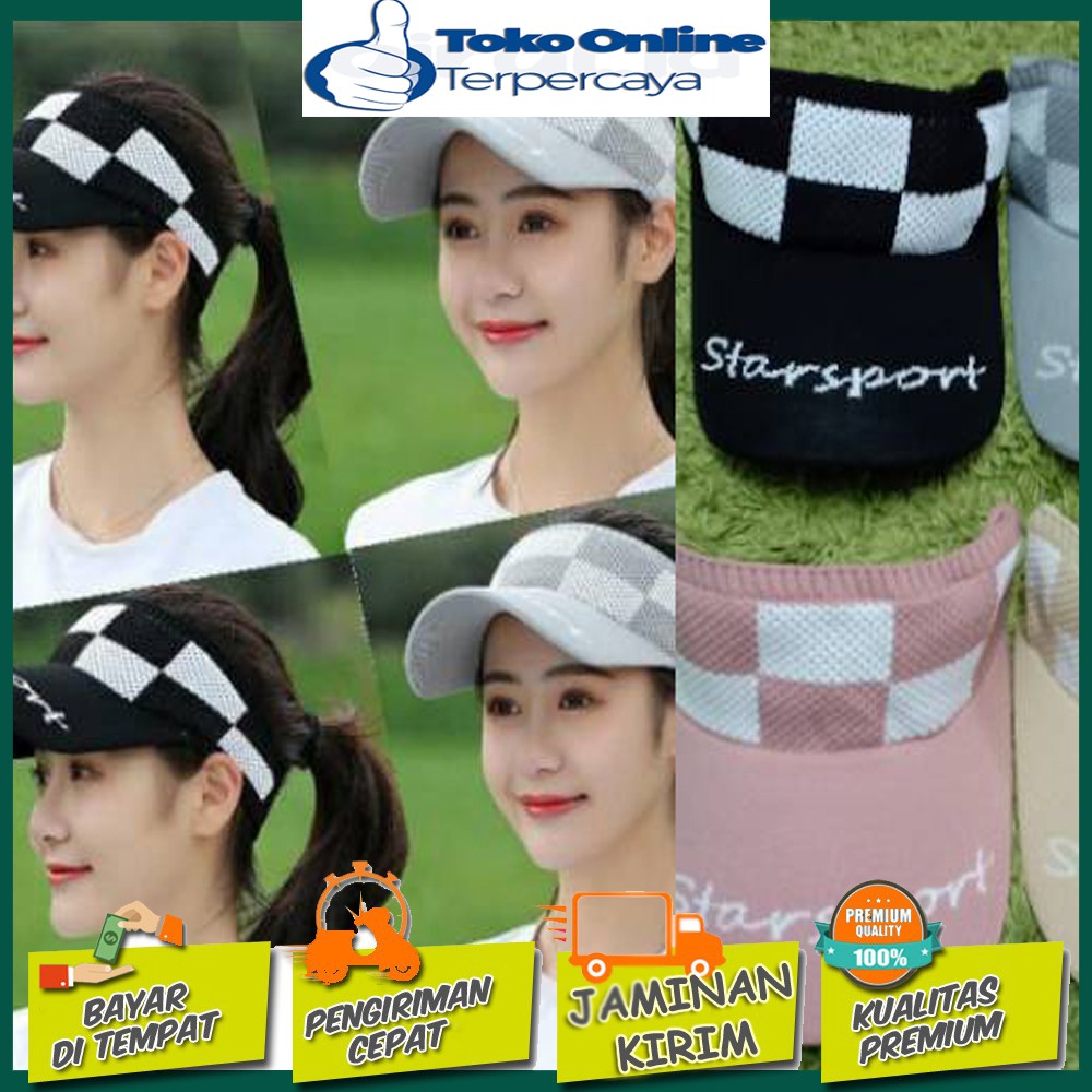 Topi Senam/Gowes/Senam Zumba