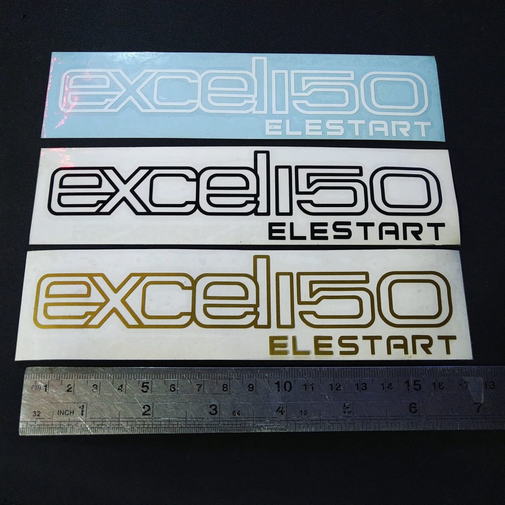 

Cutting Sticker EXCEL 150