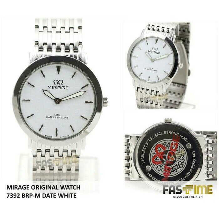 ORI JAM TANGAN MIRAGE 7392 WANITA 7392 ORIGINAL