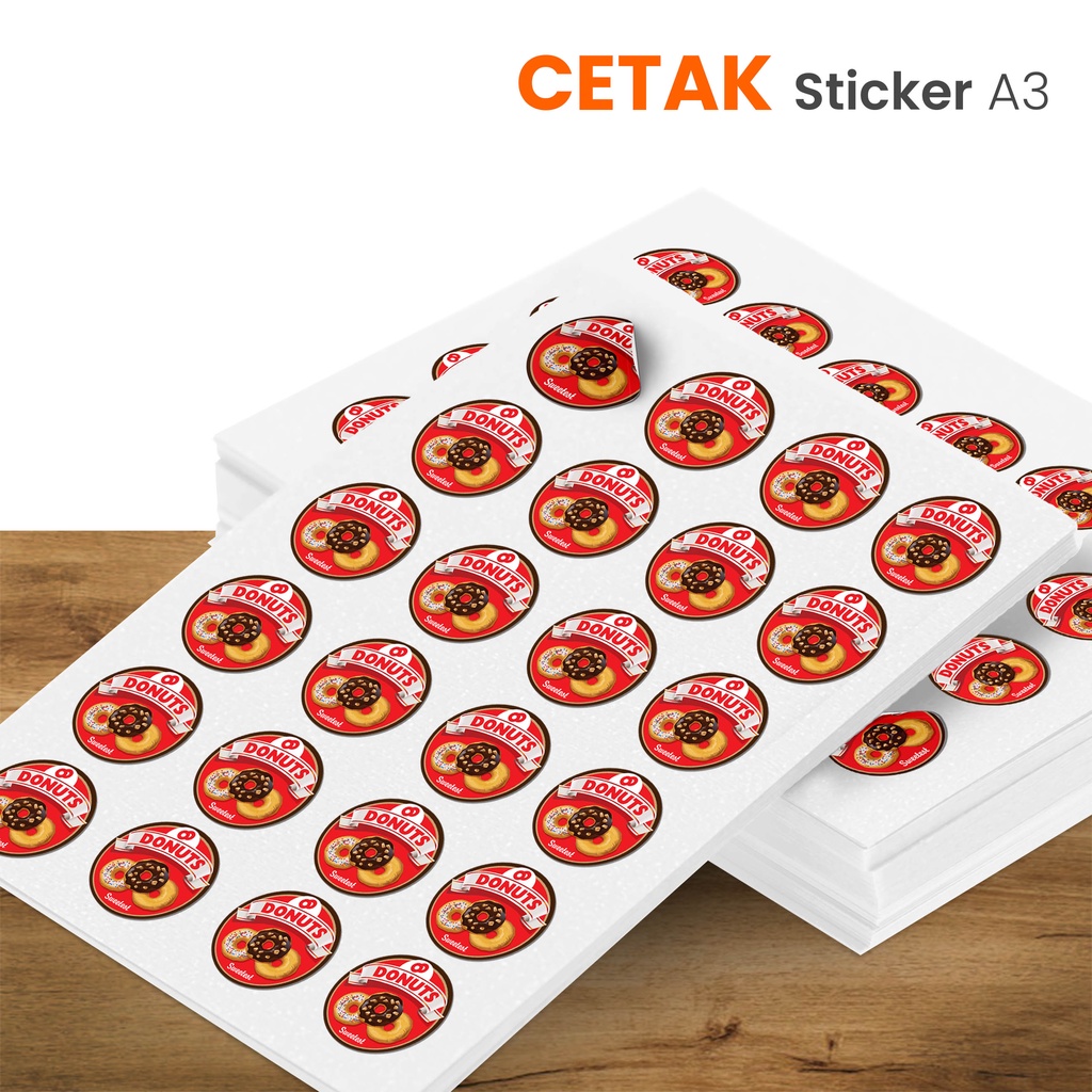 

Stiker Lembaran Non Cutting