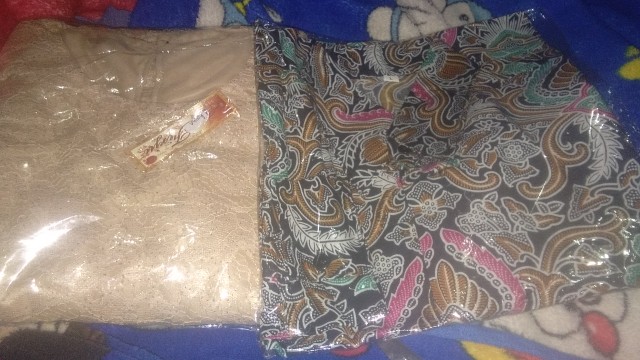 Ready 10 Warna !!! Shopashop Solo Batik Couple Havana Brukat Corneli Tunik Set