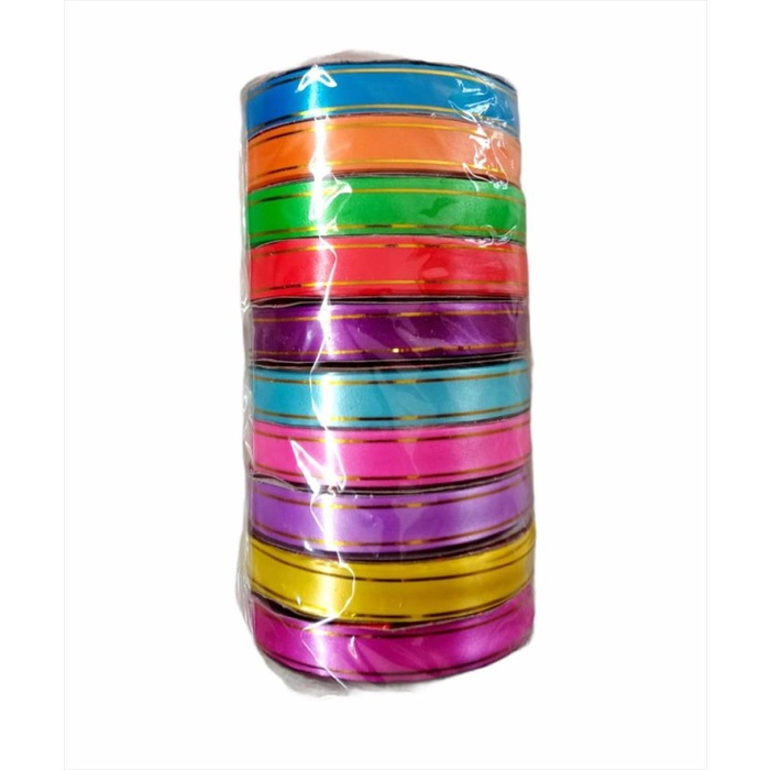 

Ginger- PITA JEPANG LIST EMAS 18MM MIX WARNA