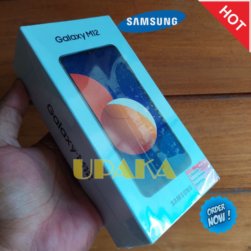 Samsung M12 4/64 Black | Baru Resmi SEIN