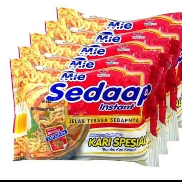 

Sedaap Mie Kari Spesial 76G 5 Bungkus