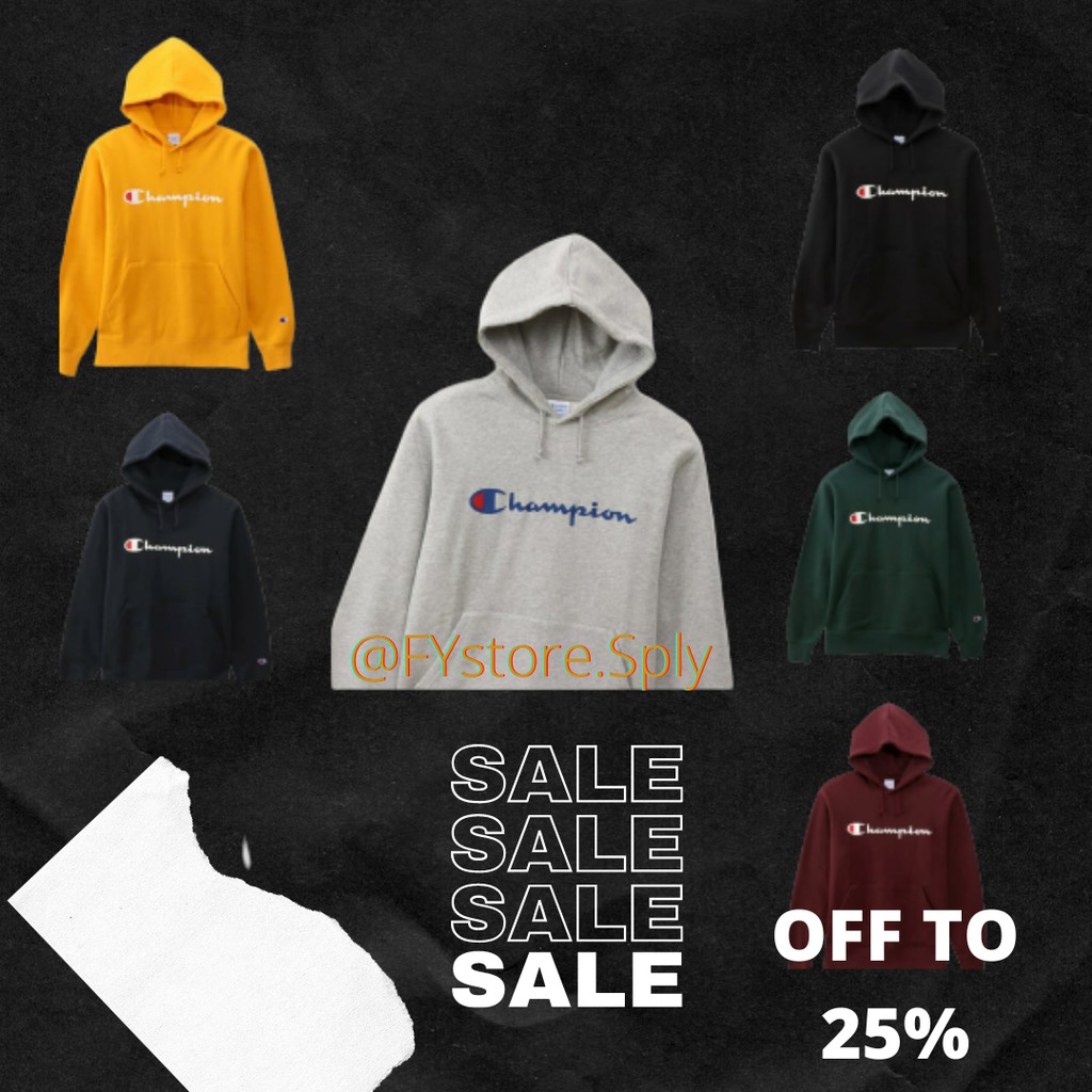 Sweater Hoodie Champion Champion Hodie Original Campion Original Japan Jaket Champion Original