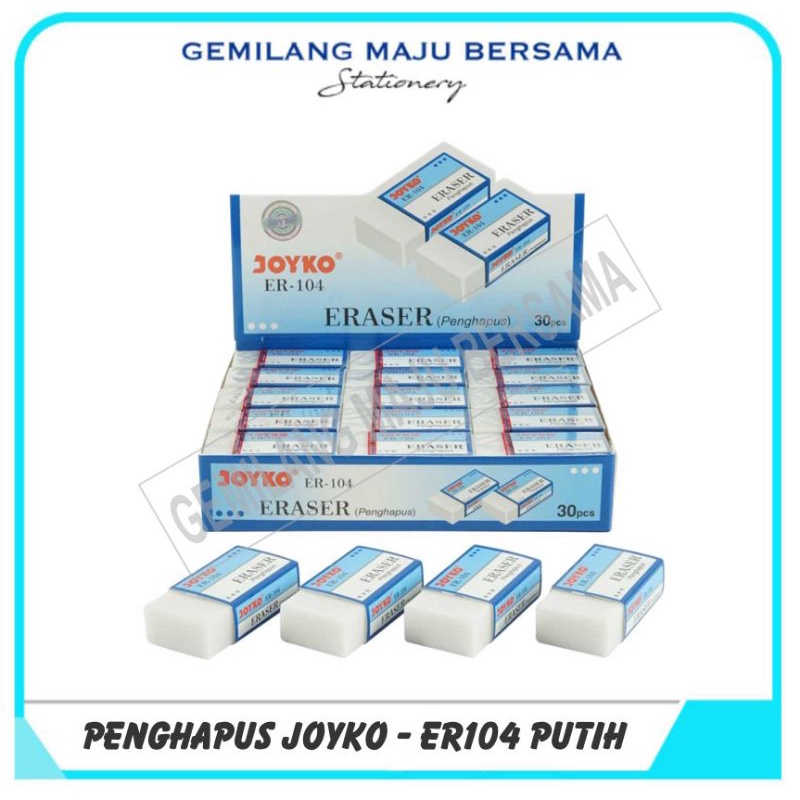 

Penghapus / Eraser Joyko ER-104 (harga per lusin= 12 bh)
