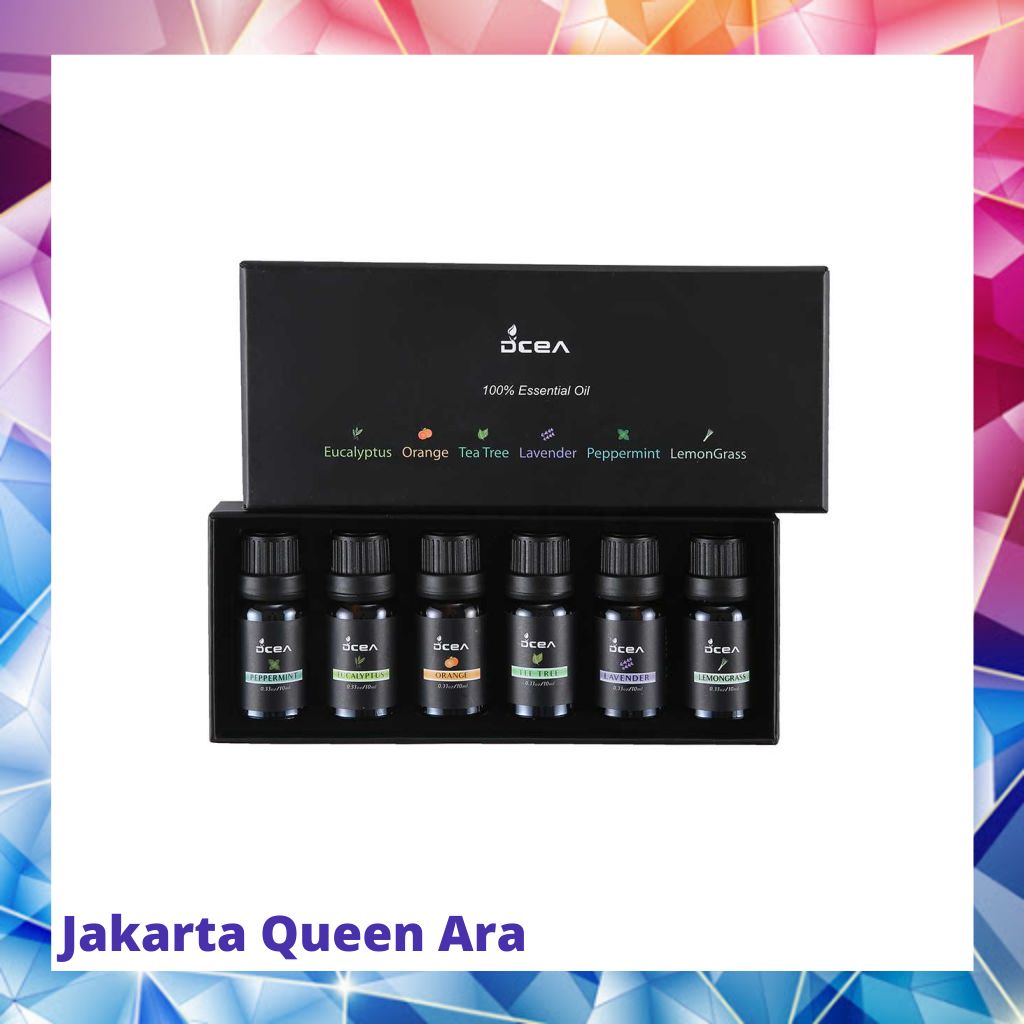 DCEA Minyak Aromatherapy 6 in 1 Essential Fragrance Oil 10ml - RH-3