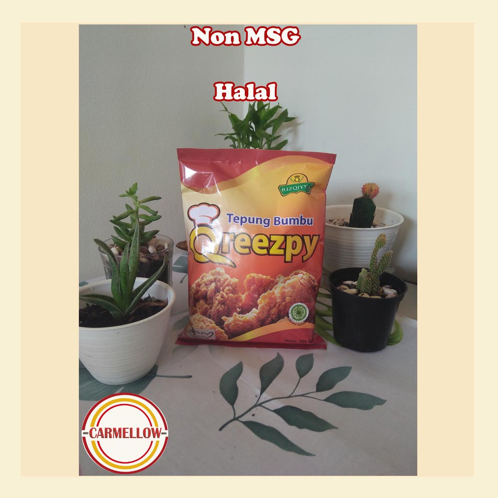 

Tepung Bumbu Non MSG Qreezpy Kemasan 500 gr Cocok Untuk Aneka Gorengan