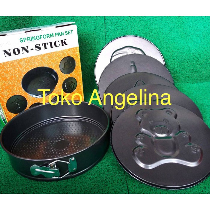 Loyang bulat karakter / loyang kue / loyang puding / loyang teflon