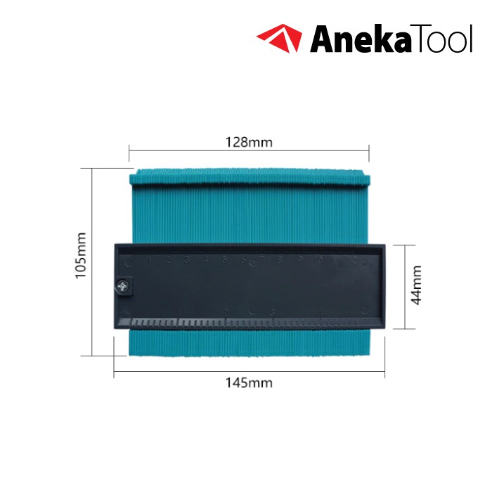 AnekaTool Alat Transfer Bentuk Contour Gauge