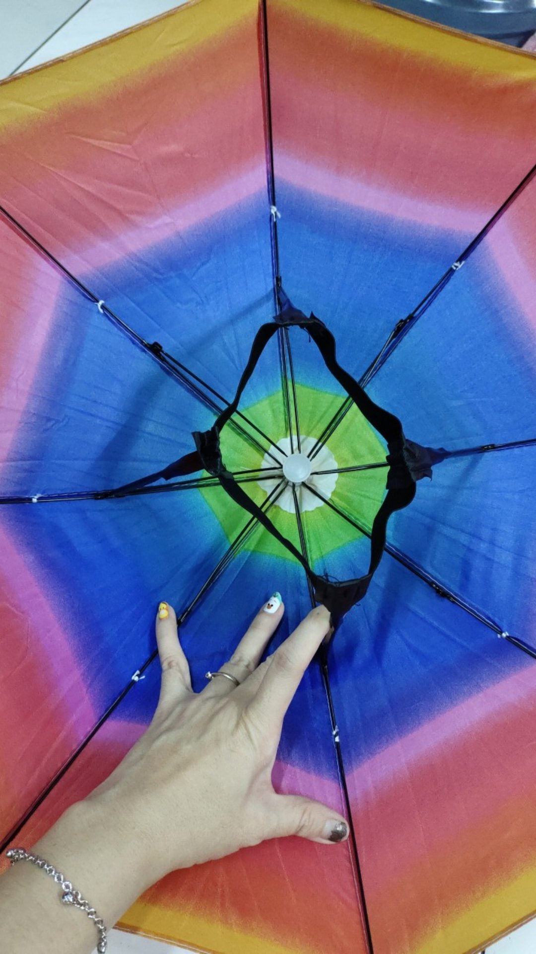 Payung Kepala - Lindungi Kepala Tanpa Ganggu Aktivitas Anda !