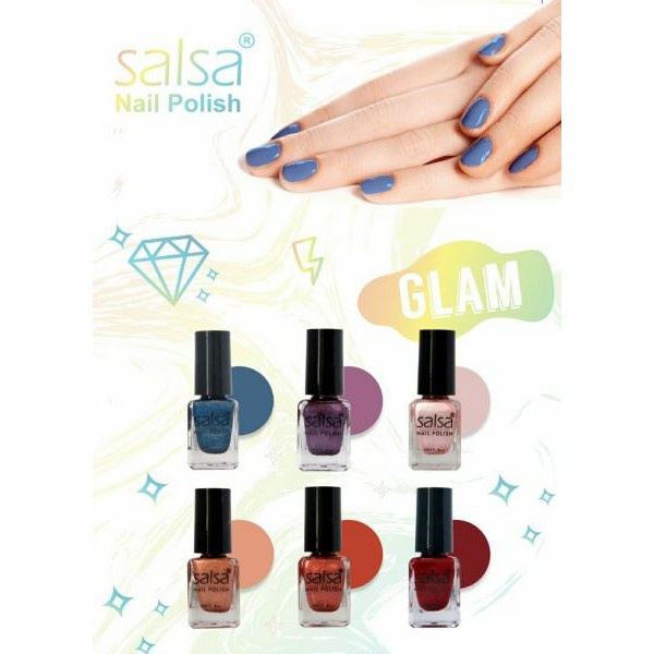 ★ BB ★Salsa Nail Polish Glamour 8ml - Kutek - Cat Kuku
