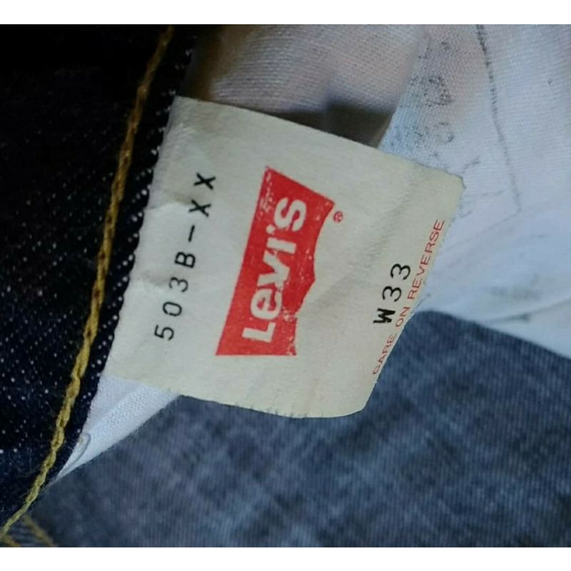Levis Big E 503B xx selvedge