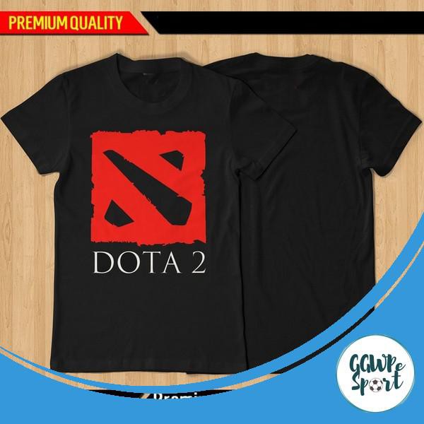 Kaos Distro Game Gaming Dota 2 Premium Katun Combed 30S Kualitas Jaminan Terbaik Edisi Terbatas