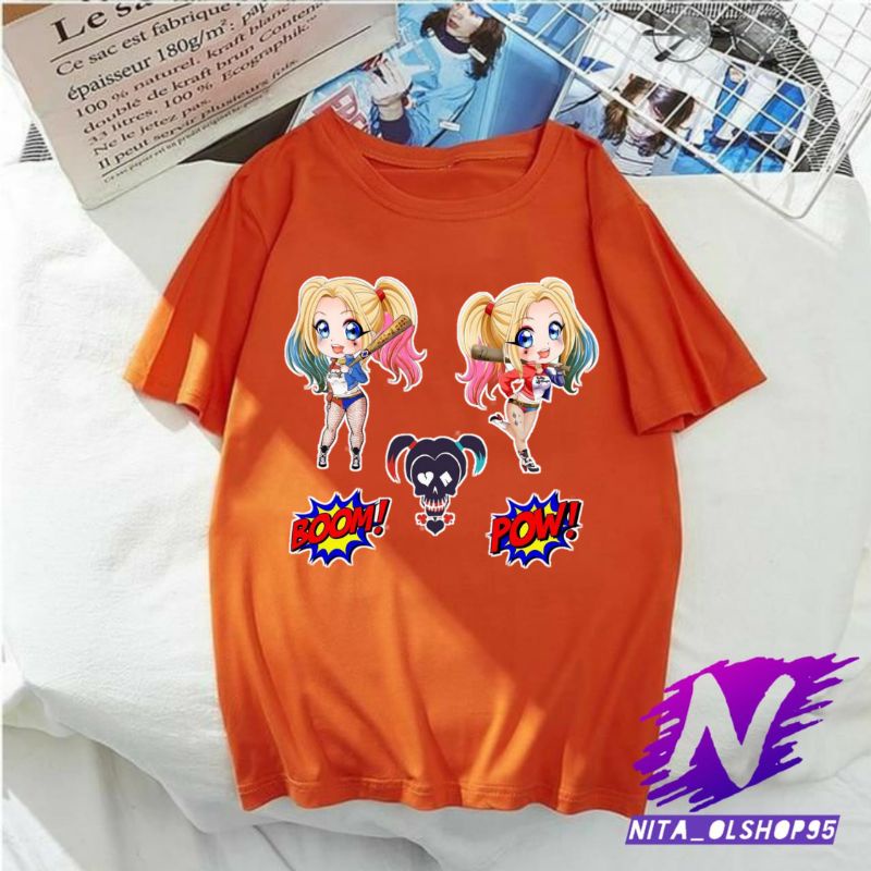 baju anak harley quin suicide squad chibi terbaru